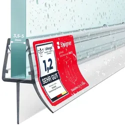 STEIGNER Duschdichtung UK13 60 cm (1 Stk.) Transparent von Steigner