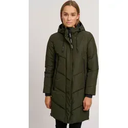 OXMO Juna Damen Wintermantel Parka, Größe:L, Farbe:Rosin - Funktionsjacke mit Kapuze, warm gefüttert und nachhaltig produziert. Ideal für sportliche und elegante Looks im Winter.