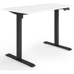 ESMART ETX-121BW Ergonomischer Steh-Sitz-Schreibtisch in Weiß - Der ESMART Steh-Sitz-Schreibtisch überzeugt durch stufenlose Höhenverstellung von 73,5 bis 123,5 cm. Mit 3 Memory-Funktionen und USB-Ladeport ist er ideal für flexibles Arbeiten und passt sich jeder Körpergröße an.