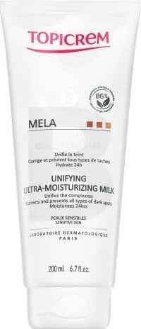 Topicrem MELA Hydratations-Körpermilch Unifying Ultra-Moisturizing Milk 200 ml