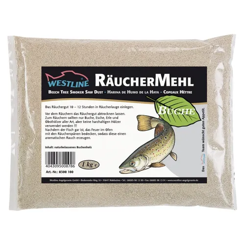 Produktbild Westline Räuchermehl 1 kg Fisch Grill Räuchertonne Buchenholz