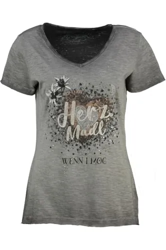 Hangowear T-Shirt Dottie grau Damen