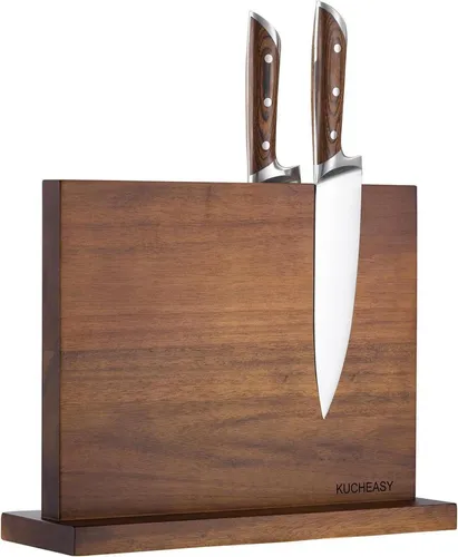 Magnetischer Messerblock aus Holz für die Küche