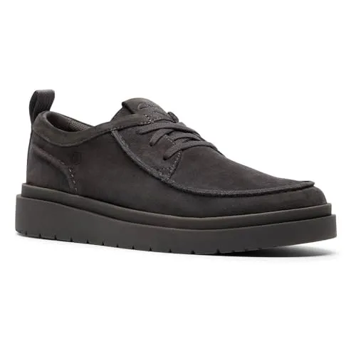 CLARKS POLDEN MOC Grau Schnürer - Elegante Schnürer von Clarks in Grau, ideal für den Alltag mit hohem Tragekomfort und zeitloser Optik.