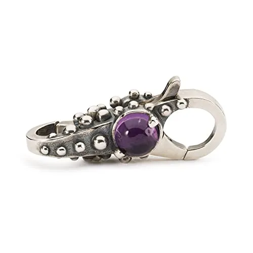 TROLLBEADS Verschluss Mut TAGLO-00088 - Charm-Anhänger in multicolor, aus hochwertigem Leder, ideal für individuelle Armbänder und ein stilvolles Accessoire.