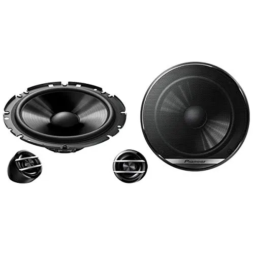 Pioneer TS-G170C - 17 cm 2-Weg-Komponentenlautsprecher Set, kraftvoller Klang mit 300W max. Leistung, ideal für viele Fahrzeugtypen
