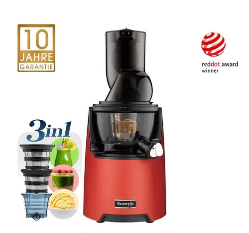 Kuvings EVO820 Signature Slow Juicer in rot von Kuvings