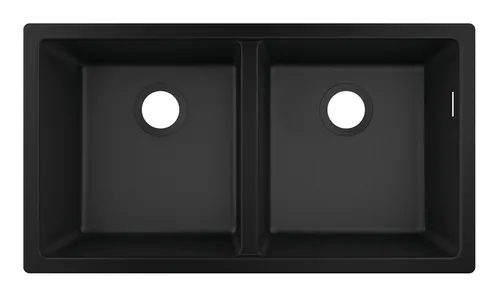 Unterbauspüle 370x370 S510-U770 graphitschwarz von Hansgrohe