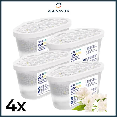 Raumentfeuchter Nachfüllpack 4x 400ml Raum Entfeuchter Jasmin Duft AquaFloow
