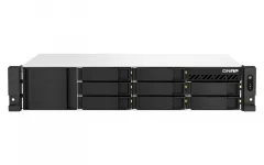 QNAP TS-873AeU-4G NAS System 8-Bay - NAS-Server mit 2,2 GHz AMD Ryzen V1500B Quad-Core-Prozessor, Hot-Swap-fähigen 8-Bay und Unterstützung für 10GbE, ideal für virtuelle Anwendungen und hohe Datenübertragungsraten.