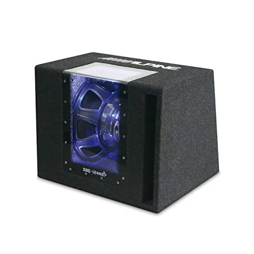ALPINE SBG-1244BP 30cm Gehäuse-Subwoofer