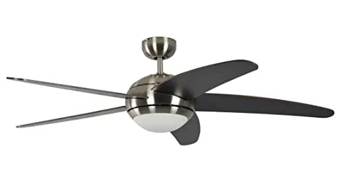Pepeo Deckenventilator Melton mit Beleuchtung und Fernbedienung - Eleganter Deckenventilator für Räume bis 25m², mit leistungsstarker Beleuchtung und leiser Fernbedienung für maximalen Komfort.