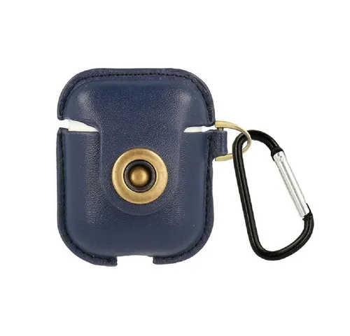 cofi1453 Akku-Schutzhülle Leather Case for Airpods