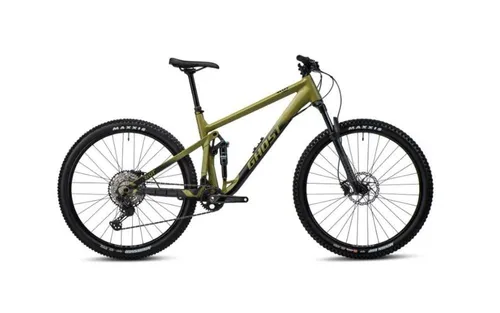 Ghost Mountainbike Riot Trail AL - 12 Gang Shimano XT - Full Suspension Mountainbike mit 140 mm-Fahrwerk, ideal für Trails und Abfahrten, ausgestattet mit Shimano XT-Schaltwerk und Maxxis-Reifen für optimale Performance.