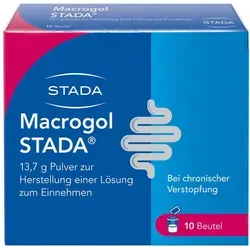 Macrogol Stada 13,7 g Plv.z.Her.e.Lsg.z.Einnehmen 10 St