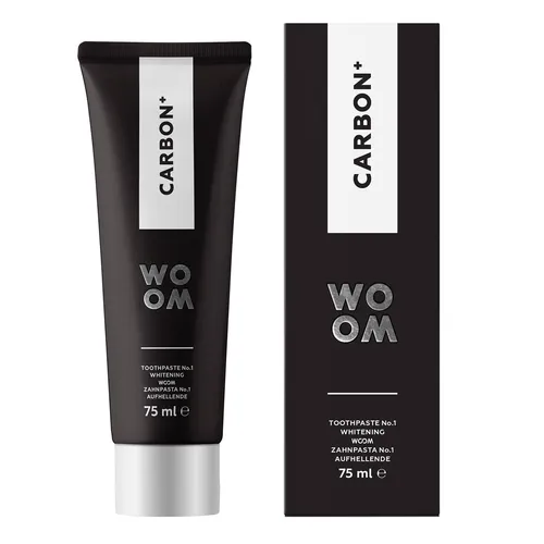 WOOM SIA Woom Carbon+ Zahnpasta, Toothpaste No. 1, 75 ml