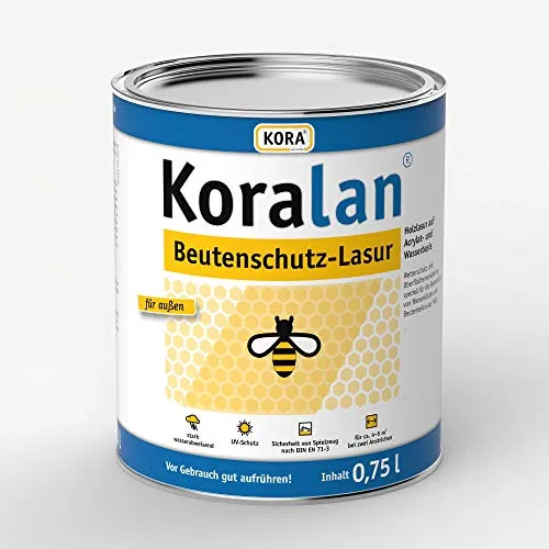 KORA KORALAN BEUTENSCHUTZ-LASUR - 0.75 LTR (NUSSBAUM)