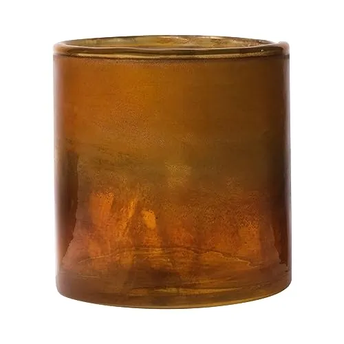 INNA-Glas Maxi Teelichtglas Rigoberto - Eleganter Teelichthalter - Stilvoller Teelichthalter aus der RIGOBERTO Kollektion, Höhe 10 cm, Durchmesser 10 cm. Ideal für stimmungsvolle Dekoration in jedem Raum.