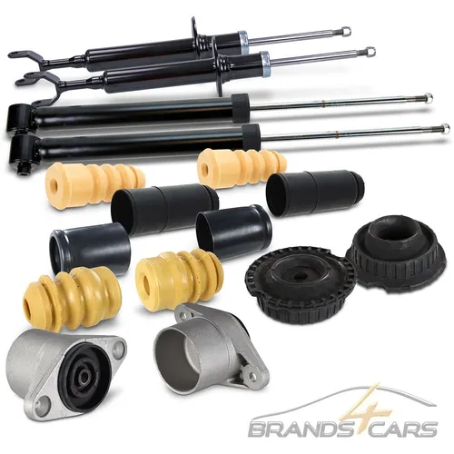 ATEC 4x STOßDÄMPFER GAS DOMLAGER PROTECTION-KIT VORN HINTEN FÜR VW PASSAT 3B