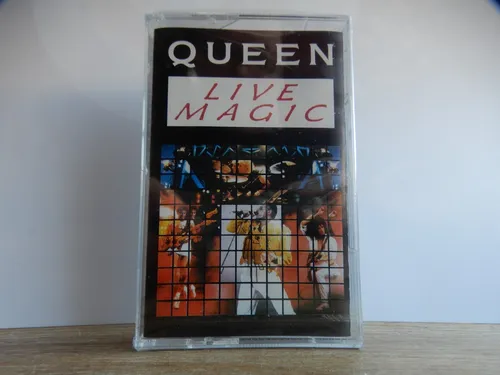 QUEEN LIVE MAGIC MUSIK KASSETTE TAPE MC XDR QUALITY 1986 EMI NEU & OVP