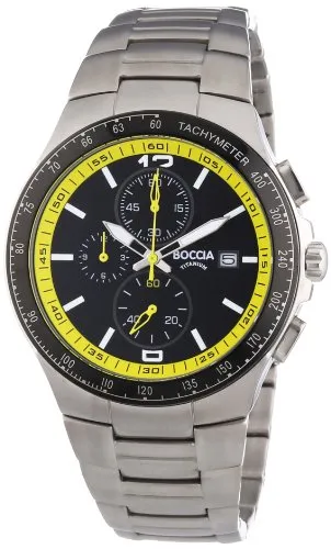 Produktbild Boccia Herren-Armbanduhr XL Analog Quarz Titan 3773-04