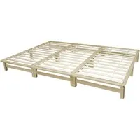 Homestyle4u Holzbett 270x200 Familienbett XXL - Großes Familienbett aus Kiefernholz, inkl. Lattenrost und einfacher Montage, ideal für Familien mit viel Platzbedarf.