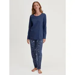 CALIDA Mystic Nights Damen Pyjama aus 100% Bio Baumwolle von CALIDA