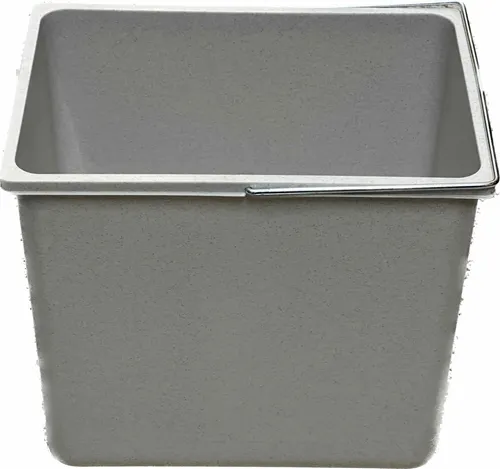 Naber Ersatzeimer, grau (18 Liter). - Mülleimer