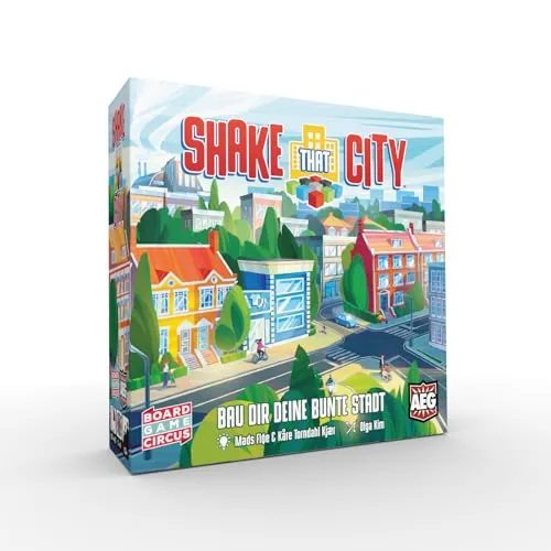 Board Game Circus Shake That City - Brettspielzubehör, hohe Qualität und perfekt als Geschenk zur Förderung von Spiel und Fantasie.