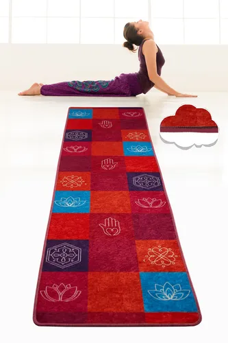 Vital And Vivid Mantra Yoga- & Sportmatte, Bunt, 700 gr/m² aus 100% Polyester