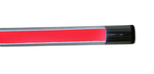 LED Leuchtstab 10 Watt - 900 Lumen, IP 44 rot - Taschenlampen für Innen- und Außenbereich, 63 cm lang, energieeffiziente LED-Technologie mit 900 Lumen - ideal für vielseitige Beleuchtung.