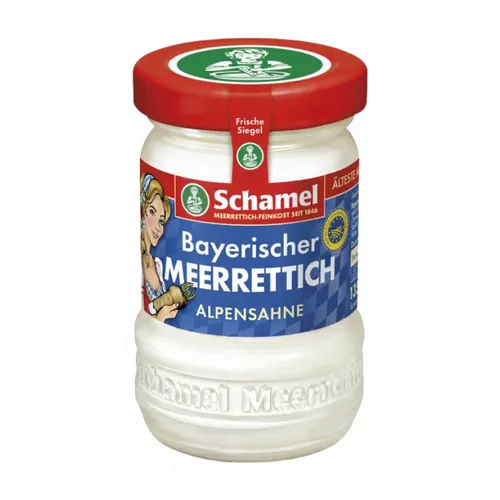 Schamel Bayrischer Sahne-Meerrettich 135g Glas