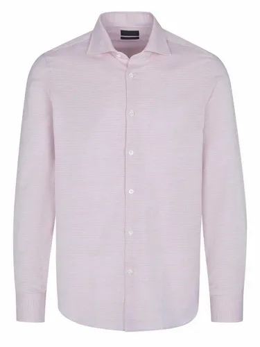 Pal Zileri Langarmhemd M370G30S---30748 71 - Hochwertiges Langarmhemd aus 100% weicher Baumwolle, figurbetont mit Kentkragen und sportlichen Manschetten. Ideal für stilvolle Anlässe.