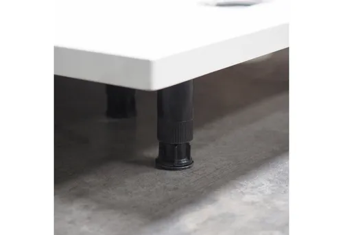 WITEN&NOCK Duschwannenfüße höhenverstellbare Stellfüße für SMC Duschwanne Montagefüße Fußgestell, 9 bis 11 cm verstellbar