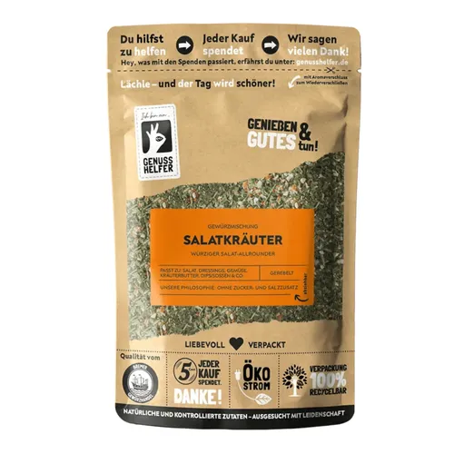 Salatkräuter, grob gemahlen, 10er Pack Bremer Gewürzhandel, 1000g