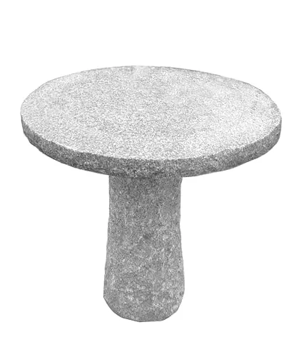 Dehner Granit-Tisch, rund, ca. Ø75/H75 cm, Grau