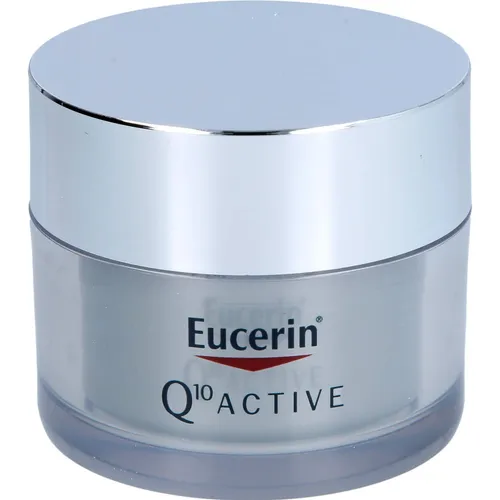 Eucerin Q10 Active Anti-Wrinkle Night Cream 50ml - Anti-Faltenprodukte mit wirksamen Antioxidantien, revitalisierende Nachtcreme für sichtbar glattere Haut, 50ml, Made in Germany.