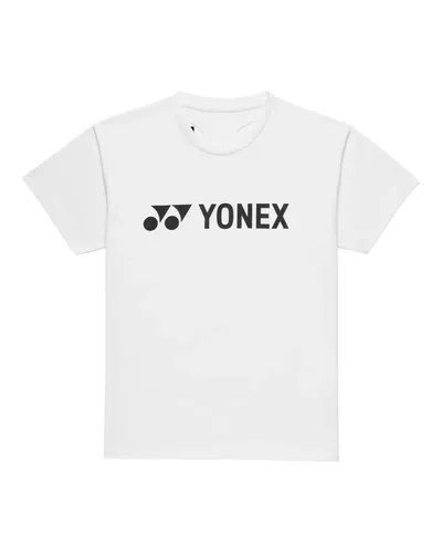 Yonex Sport-Tshirt Practice Logo 16856 (100% Polyester) 2026 weiss Herren, Größe: M
