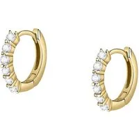 Valeria Creolen 89080789 aus recyceltem 925er Silber - Ohrringe für Damen - Nachhaltige Creolen von Valeria aus recyceltem 925er Silber, die umweltbewussten Stil und Eleganz vereinen.