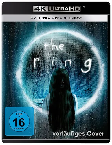 Vorbestellung: The Ring - 4K Ultra HD + Blu-ray - Filme, erlebe den Horror-Klassiker in atemberaubender 4K Ultra HD-Qualität, FSK ab 16, erhältlich ab 09.10.2025.