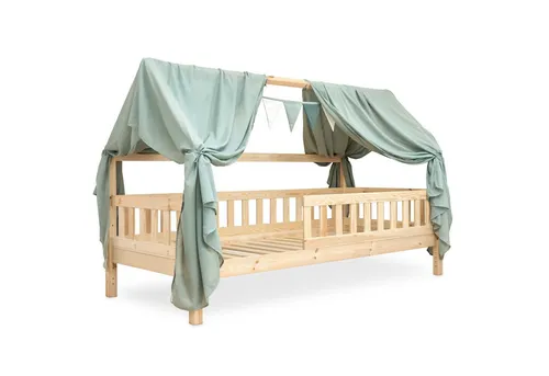 Ehrenkind Betthimmel Deko Hausbett, Kinderzimmer-Deko-Set in grün von Ehrenkind