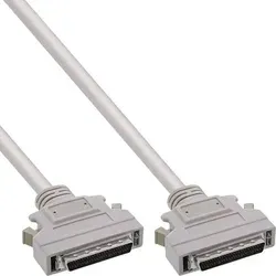 InLine SCSI externes Kabel 2m HD-50 (M) zu HD-50 (M) - Sonstige, hochwertiges 2 Meter SCSI-Kabel für zuverlässige Datenübertragung zwischen Geräten.
