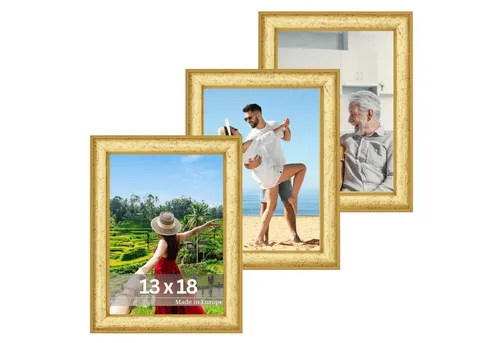 Victor (Zenith) Bilderrahmen Monet, Bilderrahmen Gold Set 13x18 cm, Bilderrahmen Art Deco