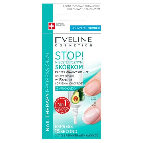 Eveline Cosmetics Nagelhautcreme-Gel 12ml - Intensive Nagelpflege