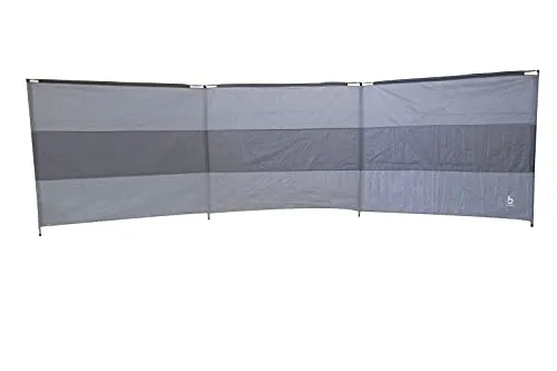 Bo-Camp Populär Stabil Paravent Grau