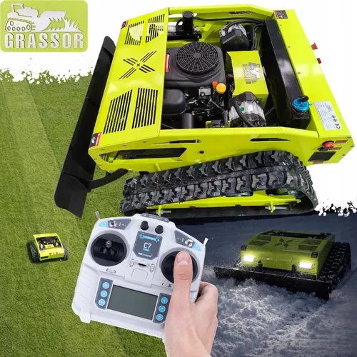 Grassor MultiForce 800T-G23P Max – Robotermäher mit Kettenantrieb und Hybridantrieb