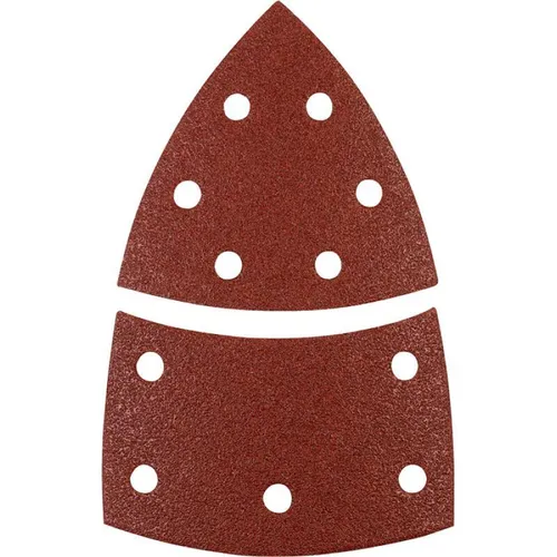 KWB Schleifdreiecke 100 x 62, 93 mm Körnung 120 - 5 Stück