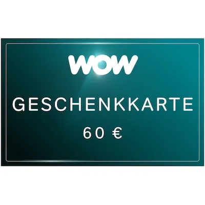 WOW Geschenkkarte 60 EUR DE Download
