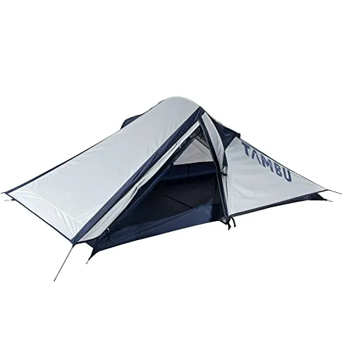 Ultraleicht Zelt 1,7 Kg - Ideal für Biker und Trekking - Doppelwandiges Zelt mit 3000mm Wassersäule, extrem leicht mit Alu Gestänge - perfekt für Abenteuer und Outdoor-Enthusiasten.