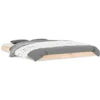 vidaXL Massivholzbett 140x200 cm aus Kiefer von vidaXL